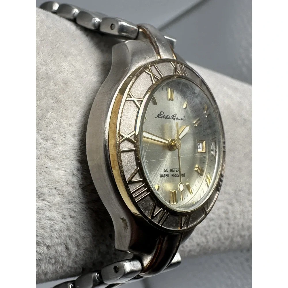 Eddie Bauer 0084 New Battery Ladies Watch SM Roman 27MM 6.25